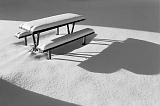 Snowy Picnic Table_11850BW